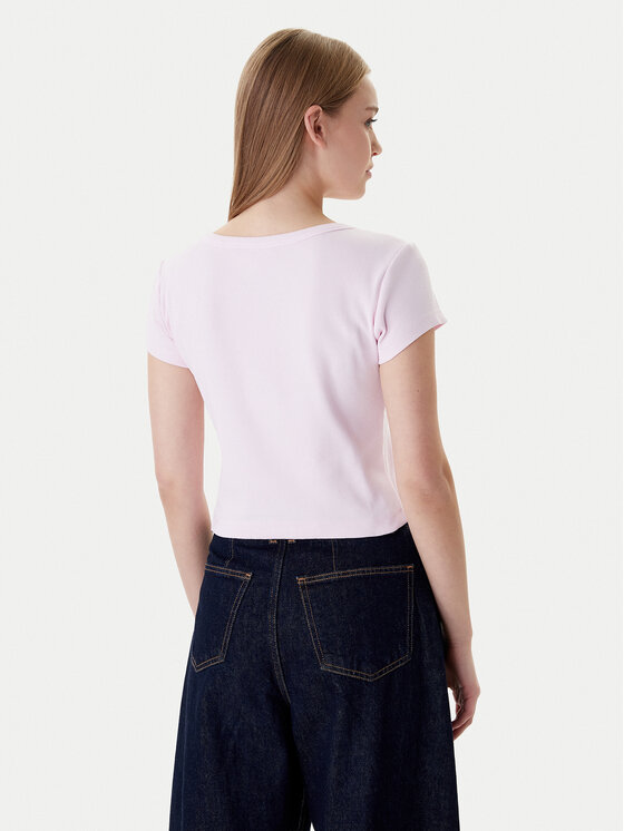 Calvin Klein Jeans Calvin Klein Jeans T-särk LV047C200G Roosa Slim Fit