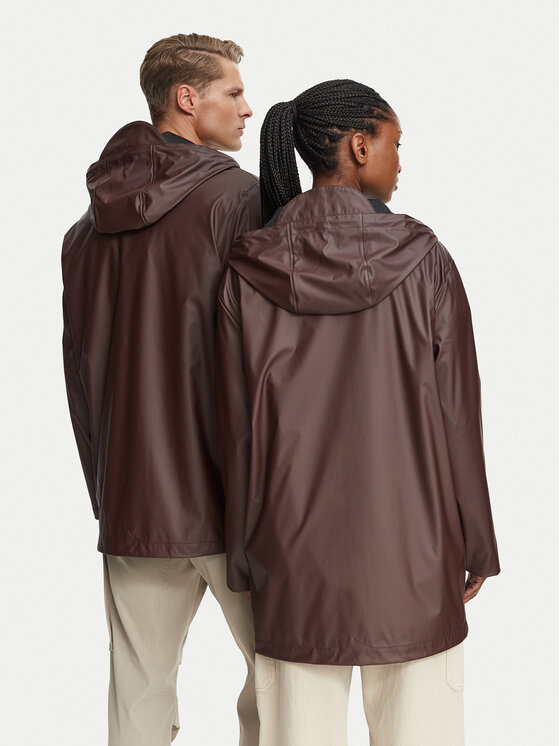 Hunter Hunter Dežna jakna Raincoat HARU0003242 Rjava Regular Fit