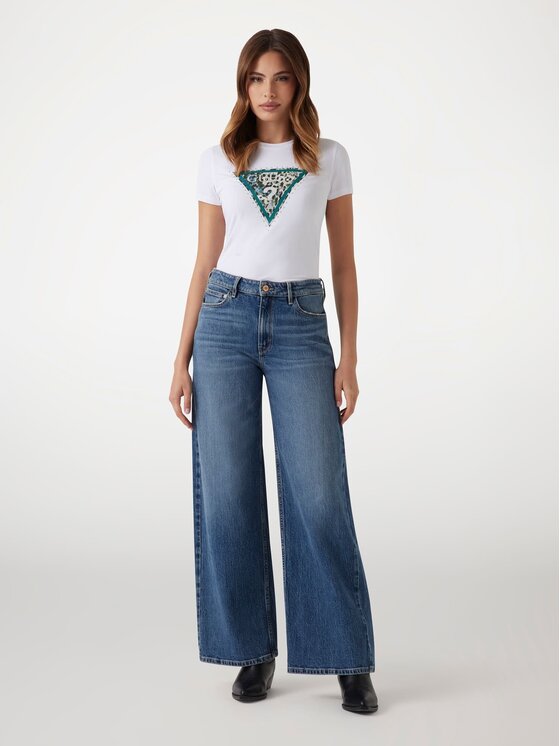 Guess Guess T-Shirt 176411 Biały Classic Fit