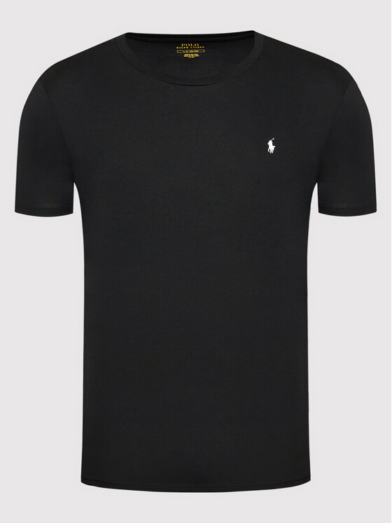 Polo Ralph Lauren Polo Ralph Lauren Tričko Sle 714844756001 Čierna Regular Fit