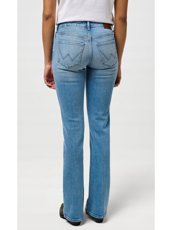 Wrangler Wrangler Jeansy Bootcut 625 Niebieski Bootcut Fit