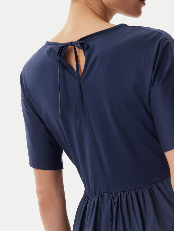 Weekend Max Mara Weekend Max Mara Každodenní šaty Brozno 2515621082 Tmavomodrá Relaxed Fit