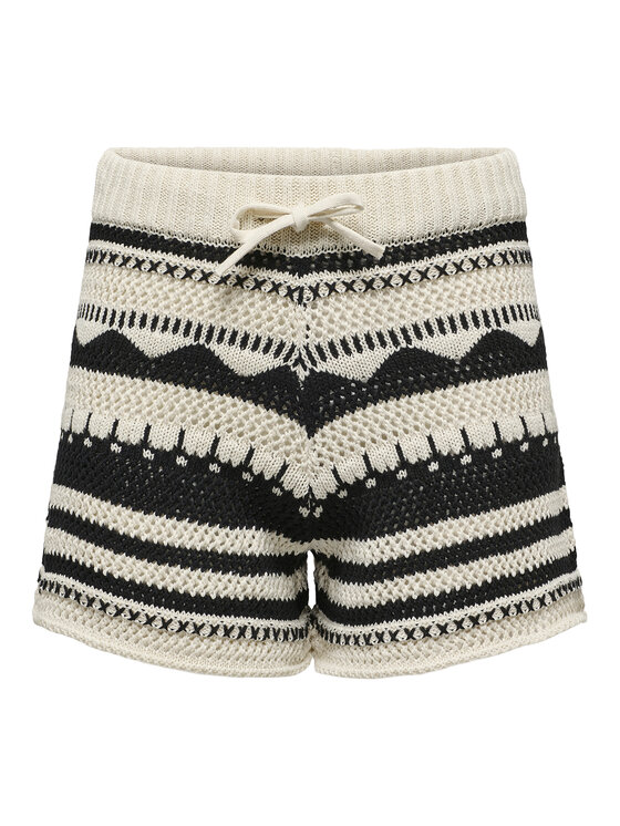 ONLY ONLY Szorty materiałowe Merida 15344405 Czarny Regular Fit