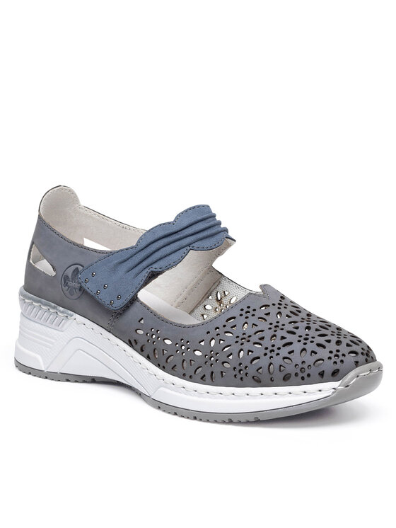 Rieker Rieker Halbschuhe N4367-14 Blau