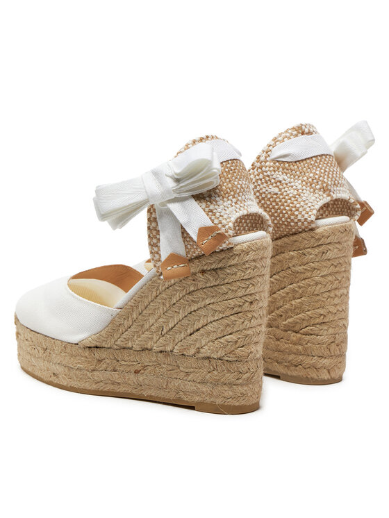 Castañer Castañer Espadrilles Carina/8Ed/001 020961 Weiß
