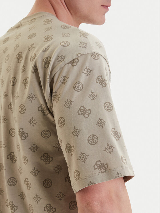 Guess Guess T-Shirt Z6GI07 K2852 Μπεζ Relaxed Fit
