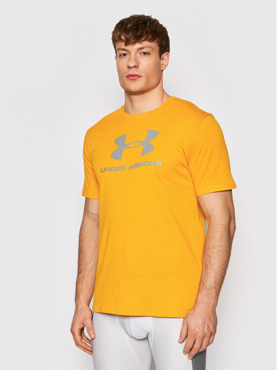 Under Armour Under Armour T-Shirt Ua Sportstyle Logo 1329590 Κίτρινο Loose Fit