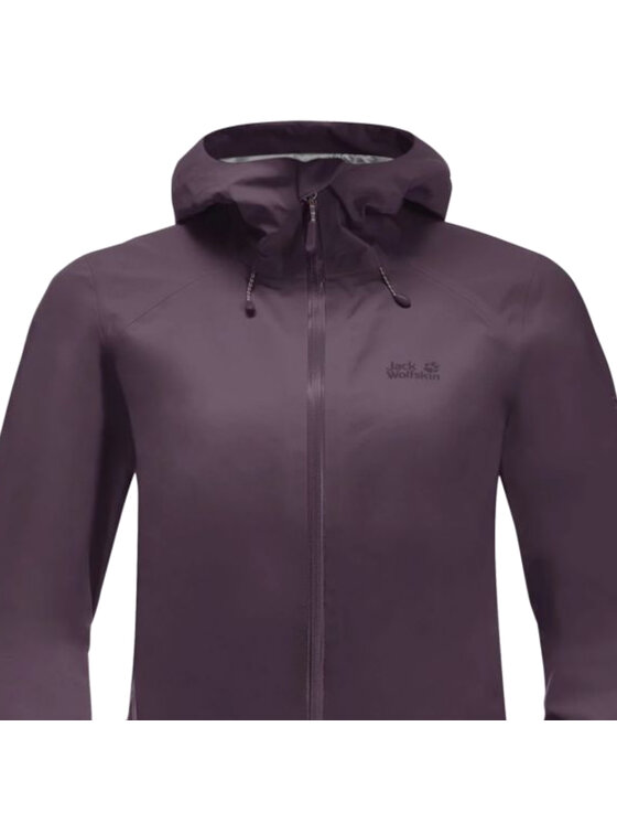 Jack Wolfskin Jack Wolfskin Kurtka przejściowa Highest Peak 3l Jkt W Fioletowy Regular Fit