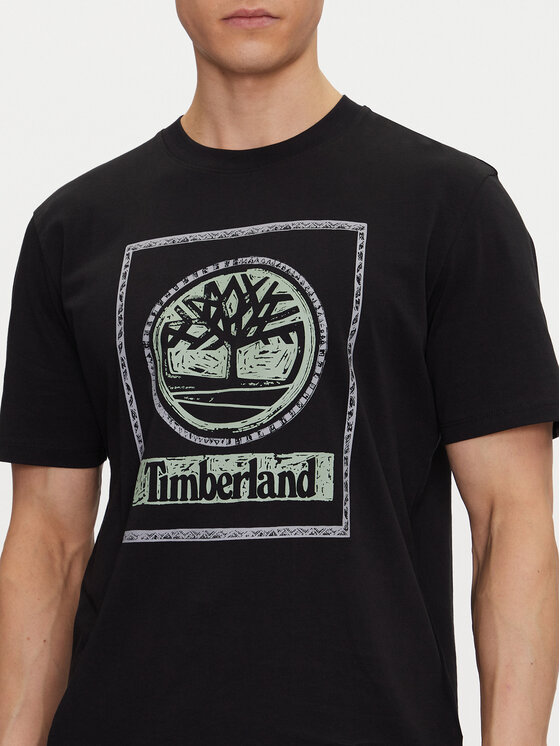 Timberland Timberland T-Shirt TB0A6DHD Czarny Regular Fit