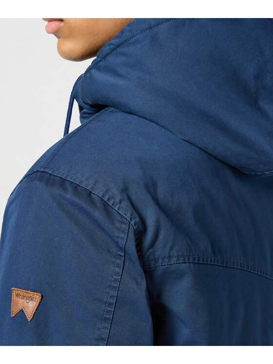 Wrangler Wrangler Kurtka puchowa 112357276 Granatowy Regular Fit