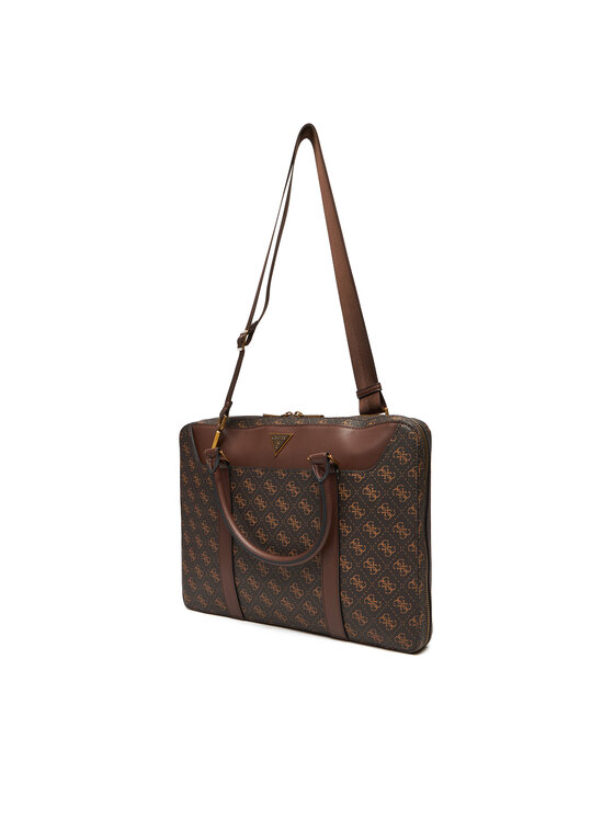 Guess Guess Torba za laptop Vezzola Smart HMEVZL P3138 Smeđa
