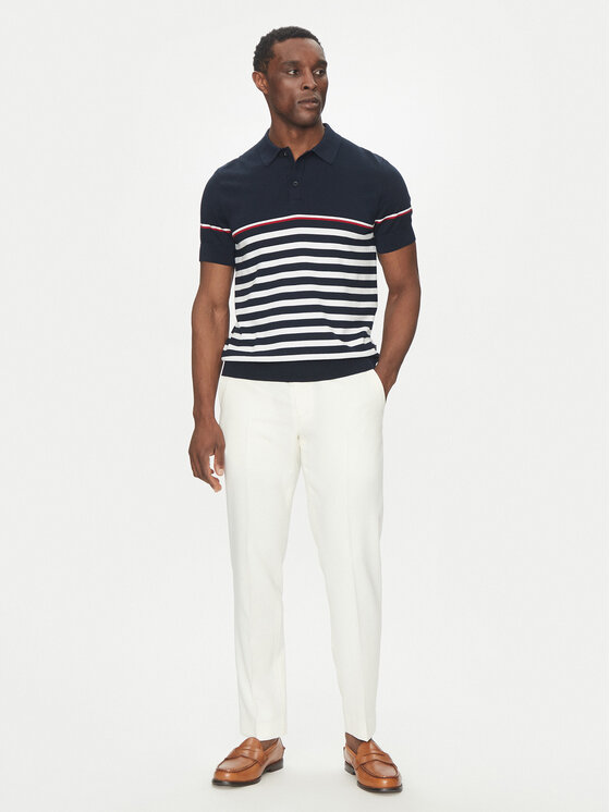 Hechter Paris Hechter Paris Polo majica 65017 151801 Mornarsko modra Regular Fit