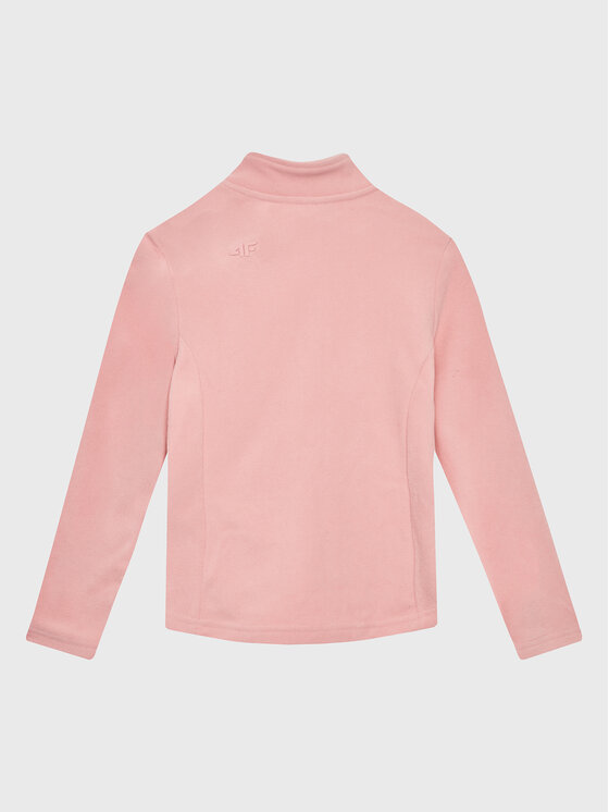4F 4F Fleecejacke HJZ22-JPLD001 Rosa Regular Fit