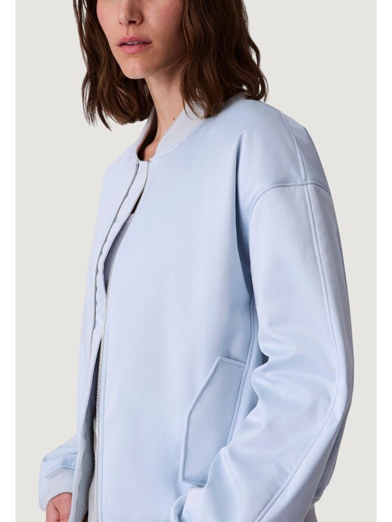 Calvin Klein Jeans Calvin Klein Jeans Μπουφάν χειμωνιάτικο SATIN BOMBER Μπλε Casual Fit