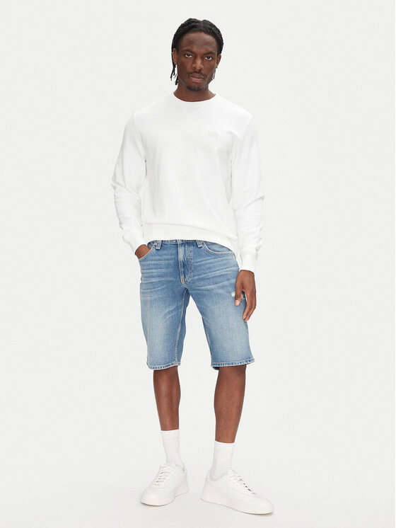 Tommy Jeans Tommy Jeans Džinsiniai šortai Ronnie DM0DM21331 Mėlyna Regular Fit