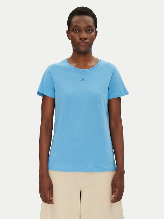 Fransa Fransa Póló 20615288 Kék Regular Fit