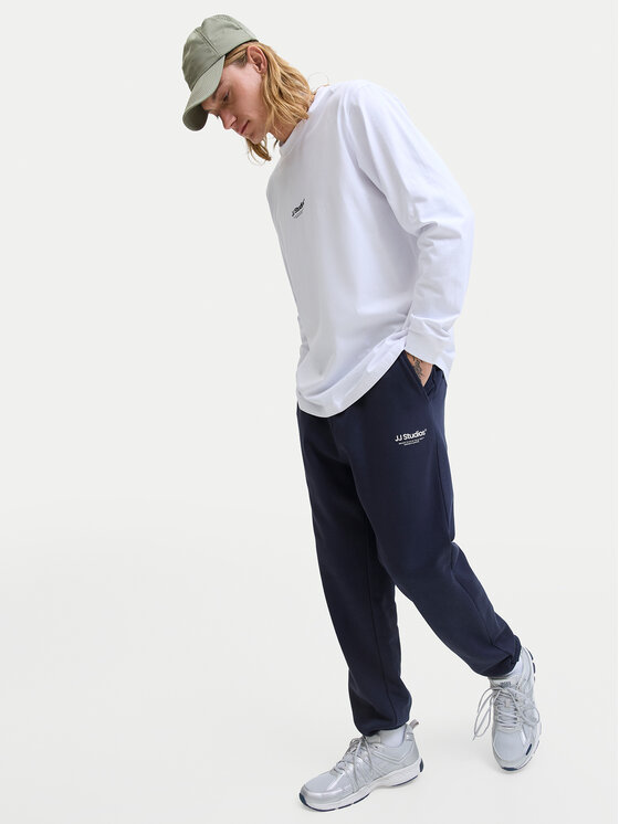 Jack&Jones Jack&Jones Spodnji del trenirke Kane Soho 12278943 Mornarsko modra Regular Fit