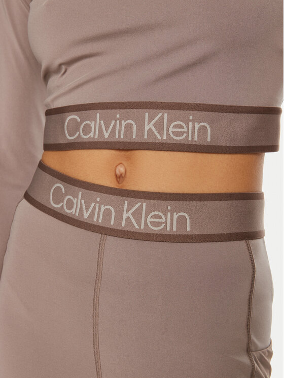 Calvin Klein Performance Calvin Klein Performance Φανελάκι τεχνικό 00GWF4K204 Μπεζ Slim Fit
