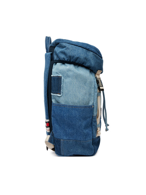 Tommy Jeans Tommy Jeans Hátizsák Tjm Denim Patchwork Backpack AM0AM14268 Kék