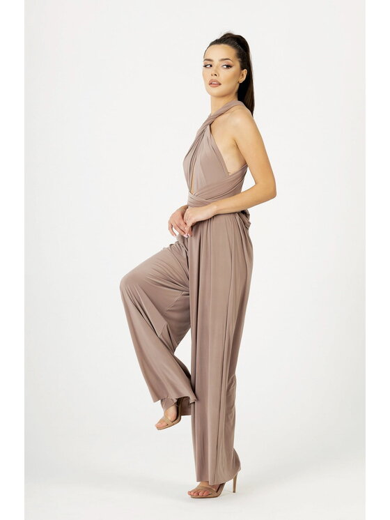 Aurora Aurora Kombinezon Anake Beżowy Feminine Fit