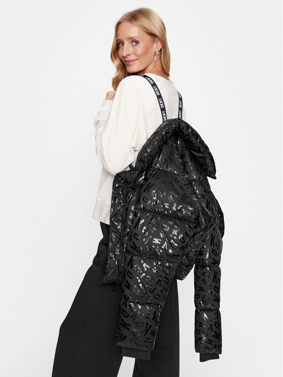 DKNY Sport DKNY Sport Átmeneti kabát DP3J9194 Fekete Regular Fit