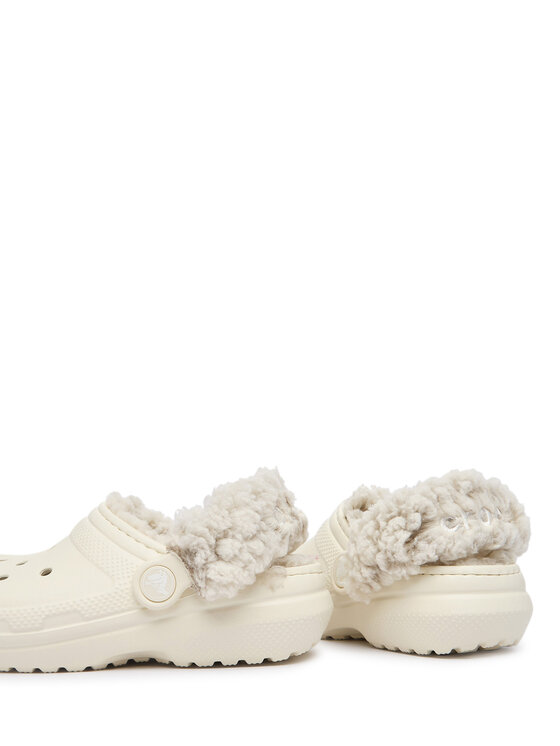 Crocs Crocs Plätud Classic Fleece Lined Clog K 212856 Beež