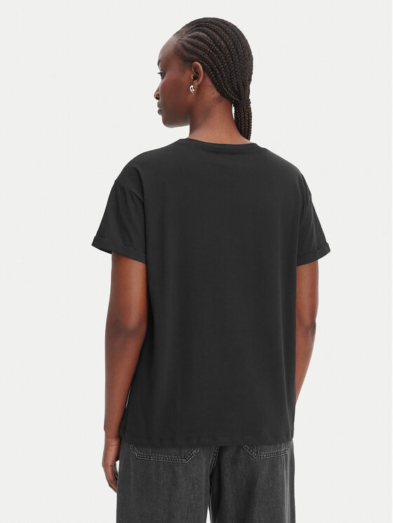 Liu Jo Liu Jo Тишърт WA6372 JS923 Черен Regular Fit