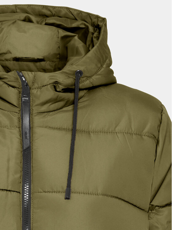 Fransa Fransa Žieminė striukė 20612164 Žalia Regular Fit