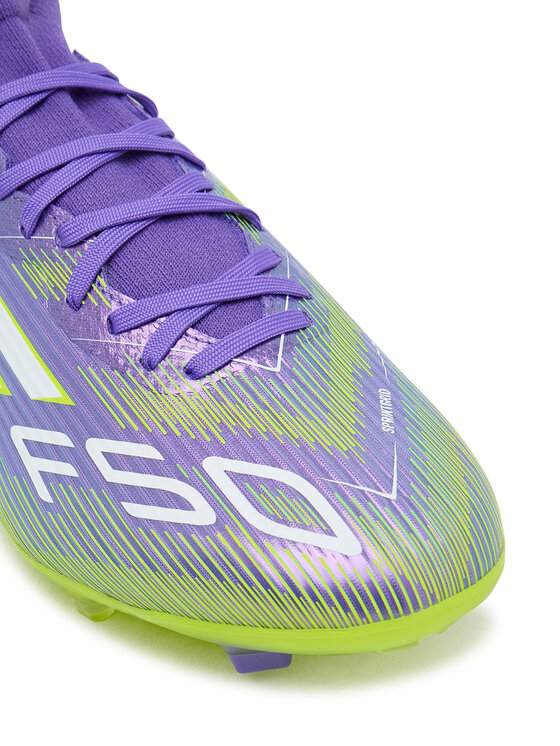 adidas adidas Взуття для футболу F50 League Mid Firm/Multi-Ground Boots JI0886 Фіолетовий