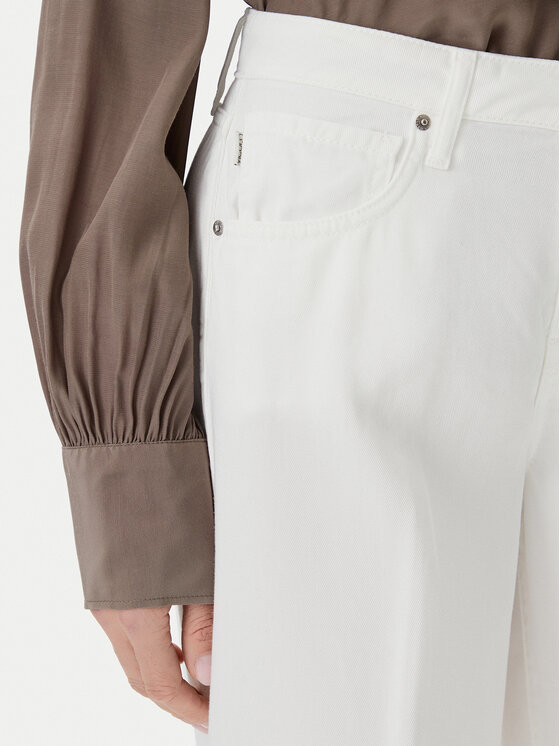 ViCOLO ViCOLO Džínsy DD5043 Biela Wide Leg