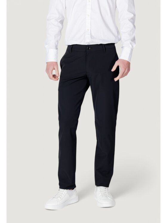 Armani Exchange Armani Exchange Pantaloni chino 8NZP49 ZNYZZ Nero To Fit