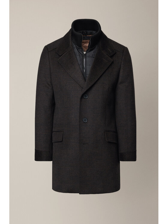 Lancerto Lancerto Płaszcz Ebikon KU073225000002 Brązowy Regular Fit