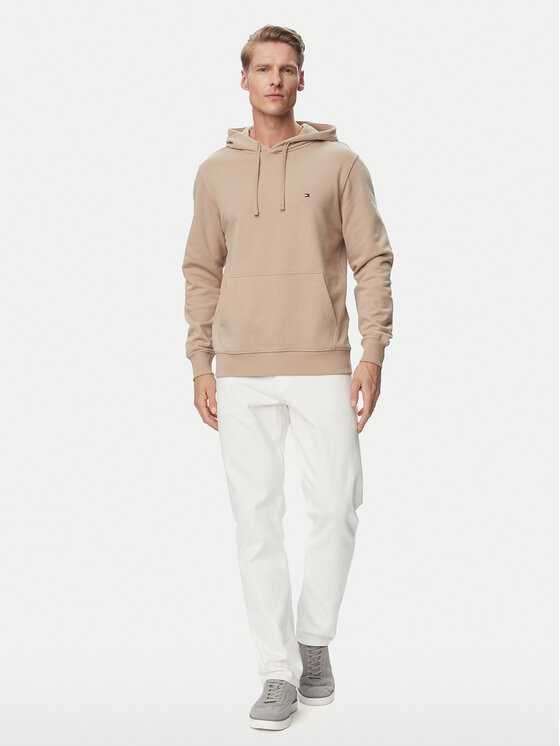 Tommy Hilfiger Tommy Hilfiger Majica dugih rukava Essential MW0MW37235 Bež Regular Fit