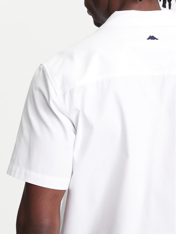 Robe di Kappa Robe di Kappa Cămașă Robe Giovani Aousja 631372W Alb Regular Fit
