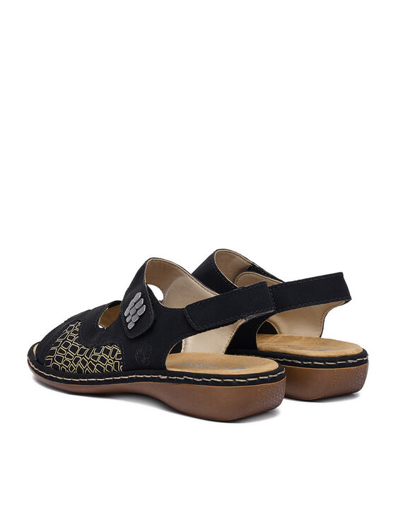 Rieker Rieker Sandali CEO-65989-01 Nero