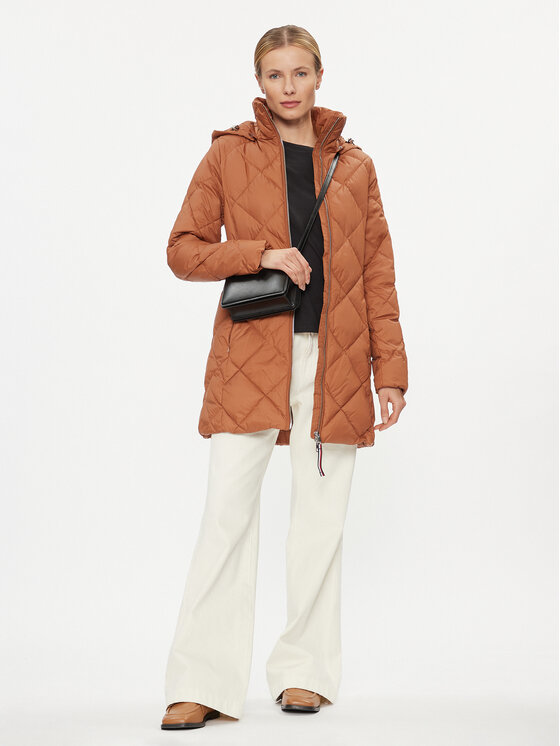 Tommy Hilfiger Tommy Hilfiger Зимно яке Elevated WW0WW40326 Кафяв Regular Fit