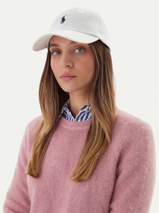 Polo Ralph Lauren Polo Ralph Lauren Czapka z daszkiem 211912843018 Biały