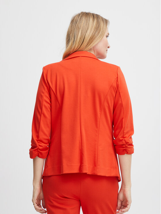 Fransa Fransa Pintsak 20604689 Punane Regular Fit