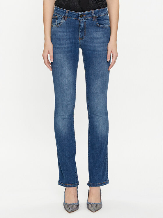 Rinascimento Rinascimento Jeans CFC0117537003 Blau Flare Fit