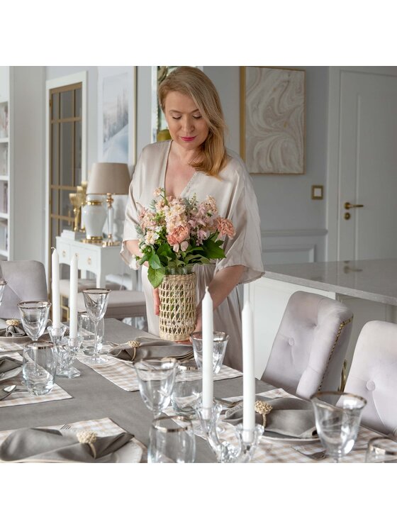 Roseberry Home Roseberry Home Obrus Royal Fango Brązowy