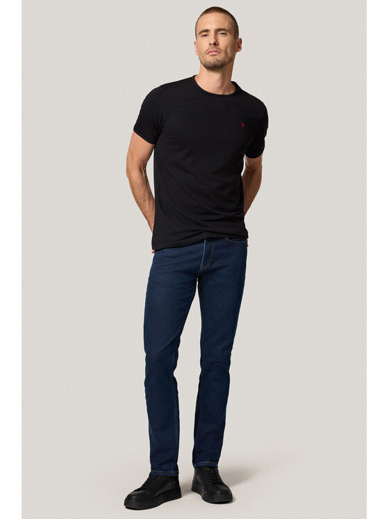 Próchnik Próchnik Jeansy PM10 SP113225000006 Granatowy Regular Fit