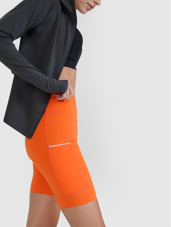 4F 4F Kolarki BLAST Pomarańczowy Slim Fit