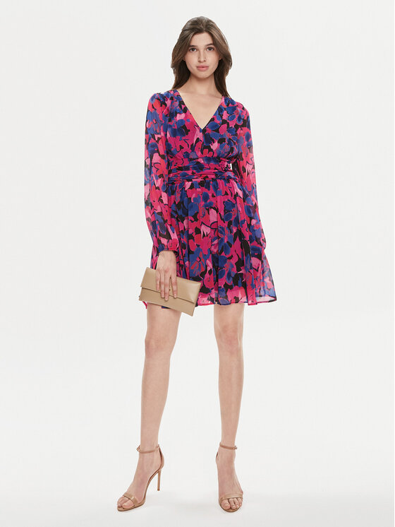 Morgan Morgan Rochie de vară 241-REON.F Roz Regular Fit