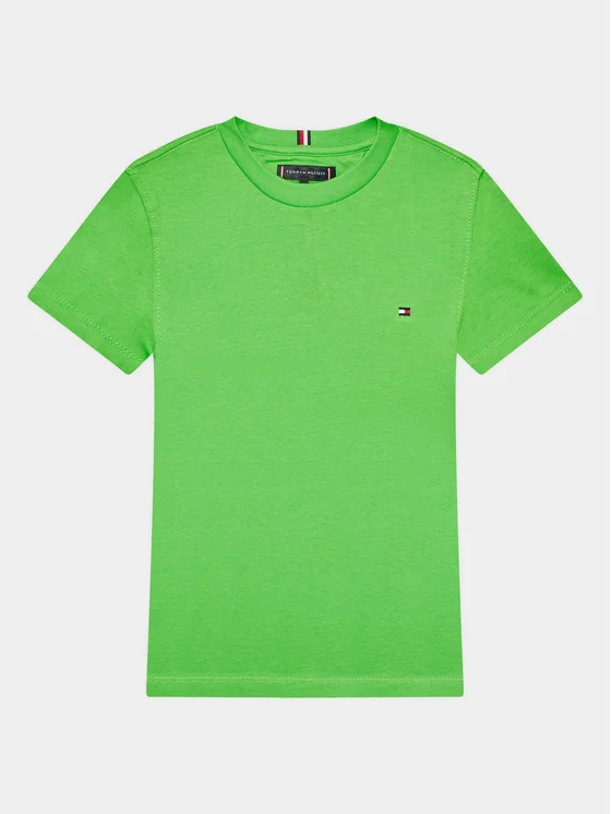 Tommy Hilfiger T-Shirt KB0KB06879 D Grün Regular Fit