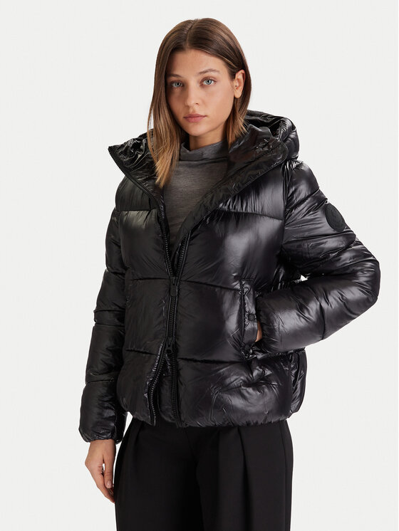 Save The Duck Save The Duck Télikabát D31989W LOVE21 Fekete Regular Fit