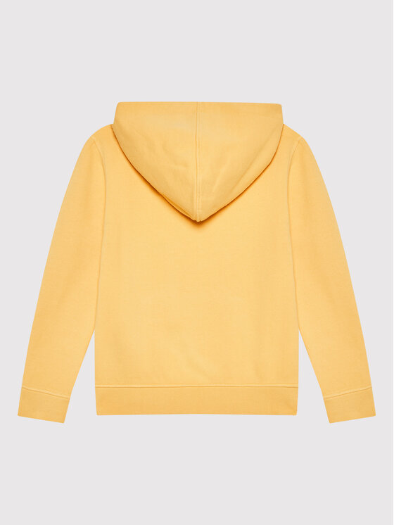 Felpa H2RJ04 KAOR1 Giallo Regular Fit