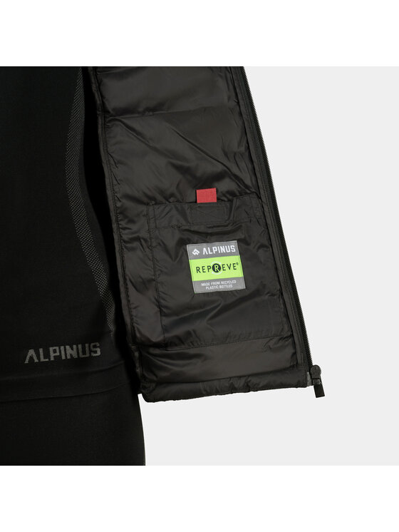 Alpinus Alpinus Kurtka przejściowa Tunari Czarny Regular Fit