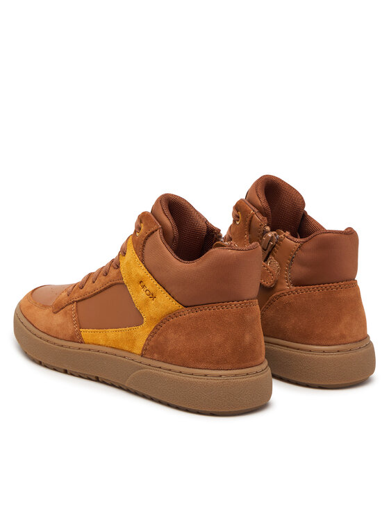 Geox Geox Sneakersy J Theleven Boy J46LDC 05422 C6689 D Hnědá