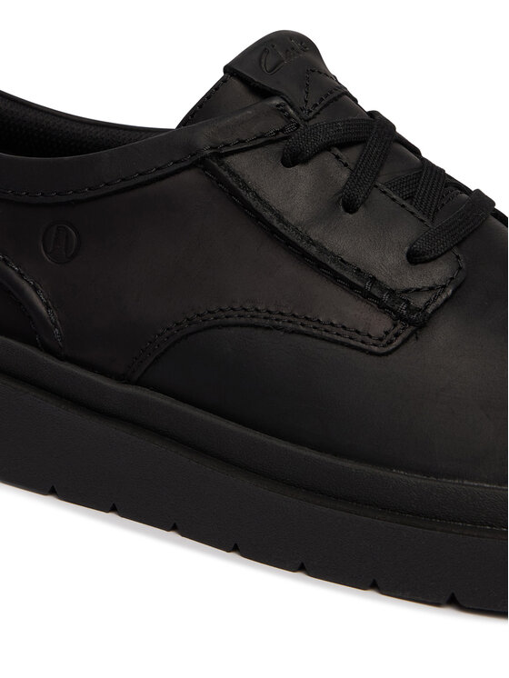 Clarks Clarks Pusbačiai Polden Lace 26181379 Juoda
