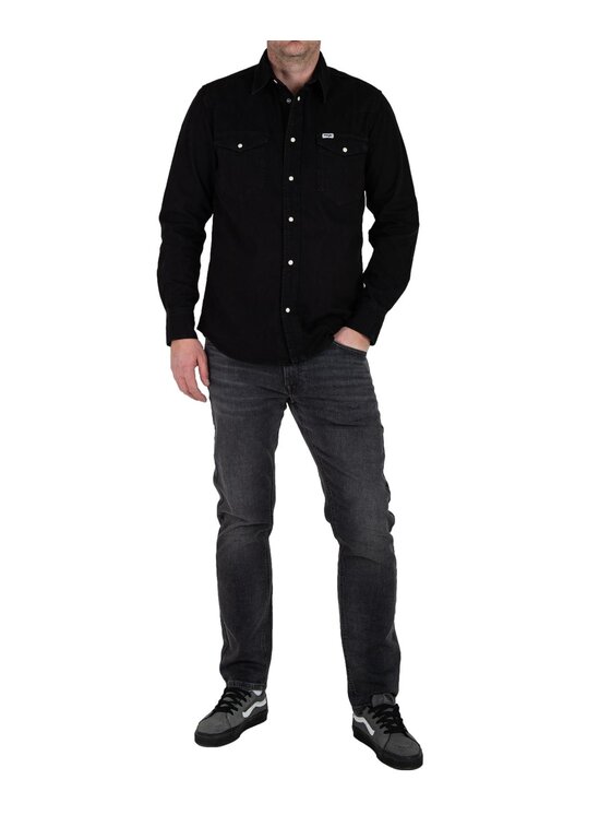 Wrangler Wrangler Košeľa 112362906 Čierna Regular Fit